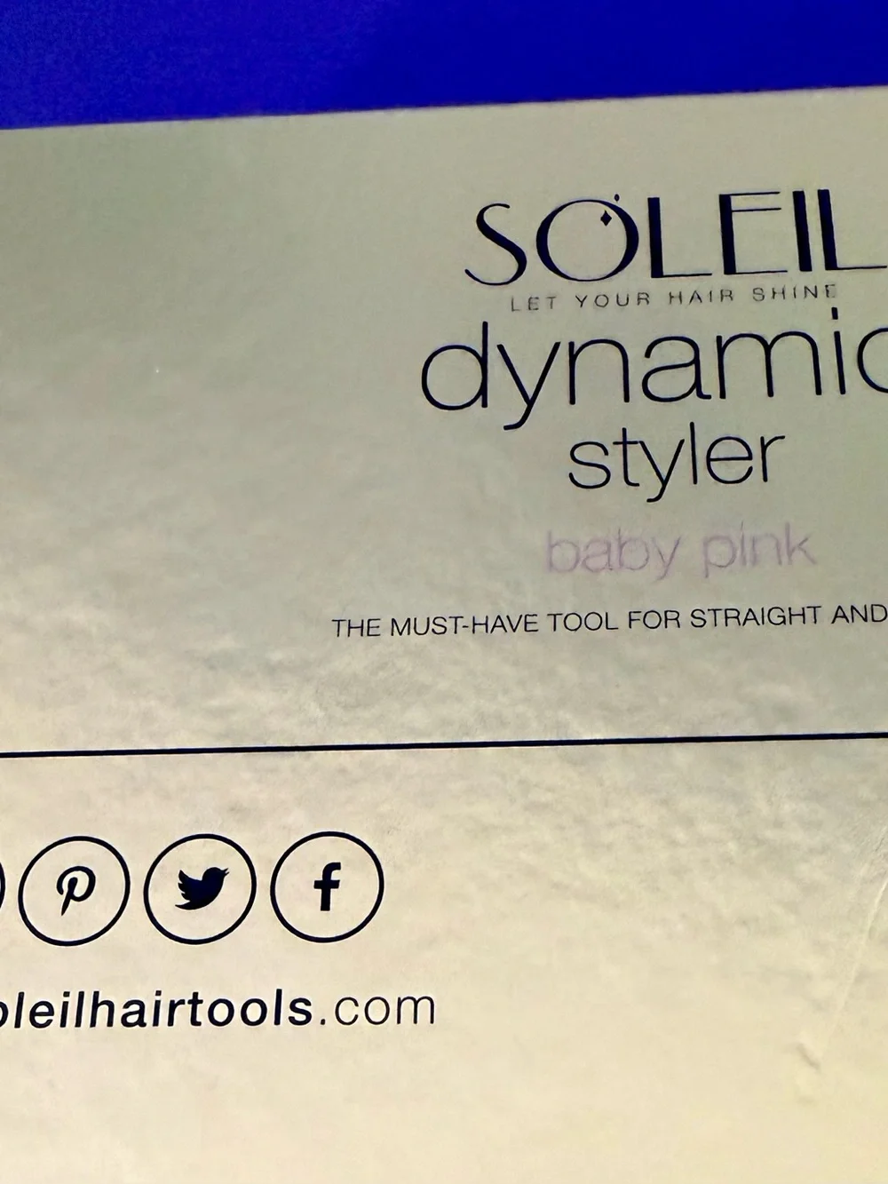 Soleil ceramic flat